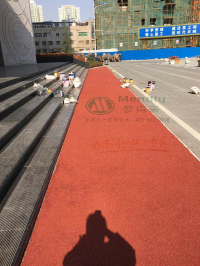 航天五一〇所 杂多彩色路面