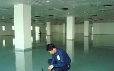 如何检测环氧地坪厚度和杂多环氧地坪用量