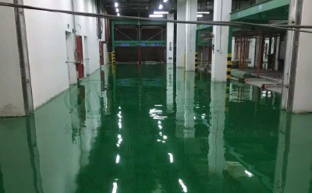 11月杂多杂多环氧地坪施工高峰来袭，梦得来化工多项目同步推进保交付